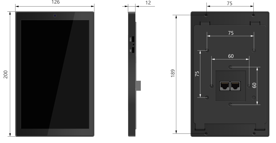 8寸超薄款标准版背出